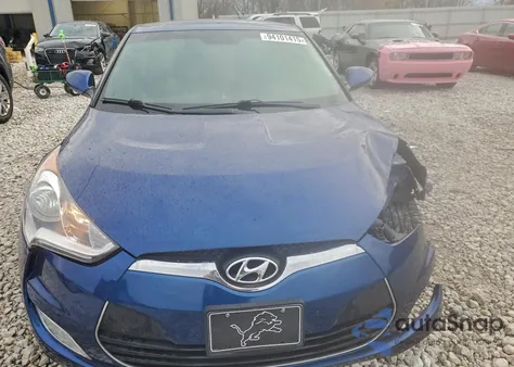 2017 Hyundai Veloster из США, поврежденный, VIN KMHTC6AD5HU322657